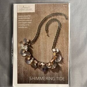 Annie's Shimmering TIde BD109 Complete Jewelry Kit - NIP